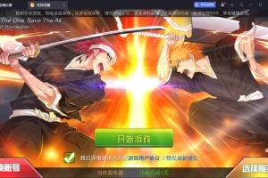 稀有横版格斗手游【死神觉醒之灵魂冲击多区跨服版】最新整理单机一键即玩镜像端+LINUX手工服务端+安卓端+多区跨服+管理后台+CDK授权后台+福利后台